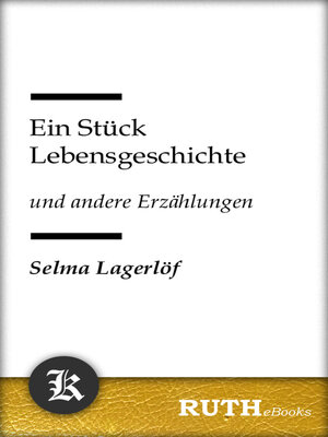 cover image of Ein Stück Lebensgeschichte